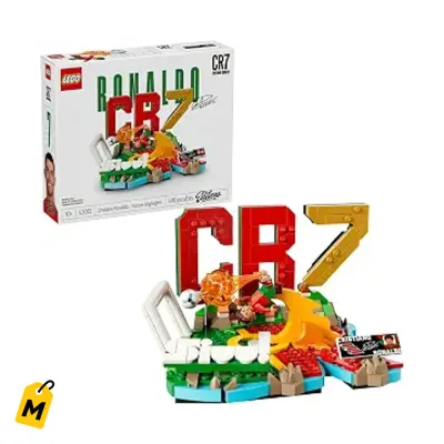 LEGO CR7 Jugadas Top - Set Construccion Coleccionable - Ninos 10+ Anos