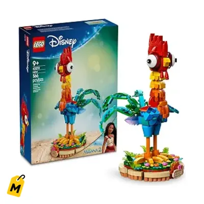 LEGO Disney Moana 2 Heihei - Juguete pa armar, ninos 9+ - Regalo chulo pa fans