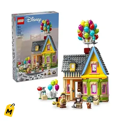 LEGO Disney y Pixar Casa de Up - Aventura Pa Armar - Regalo Chulisimo Pa Ninos y Grandes