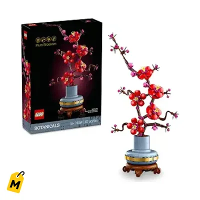 LEGO Flor de Ciruelo Botanicals - Adorno Chulo pa tu Casa o Regalo Especial