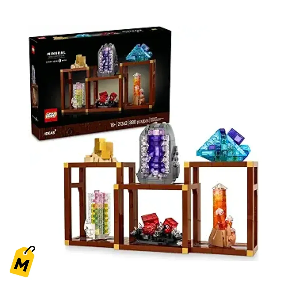 LEGO Ideas Coleccion de Minerales para Adultos - Decora tu Espacio con Estilo