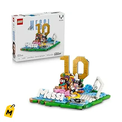 LEGO Messi Momentos Futbol - Set Construccion Coleccionable Pa Ninos y Ninas 10+