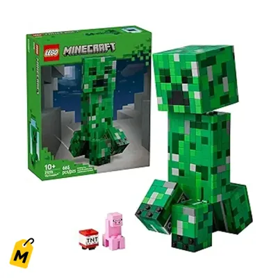 LEGO Minecraft El Creeper Armable - Juguete y Decoracion Pa Gamers 10+