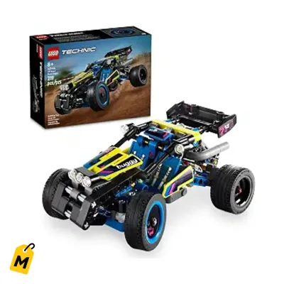 LEGO Technic Buggy Off-Road: Arma tu Carro de Carrera, Regalo Chulo 8+