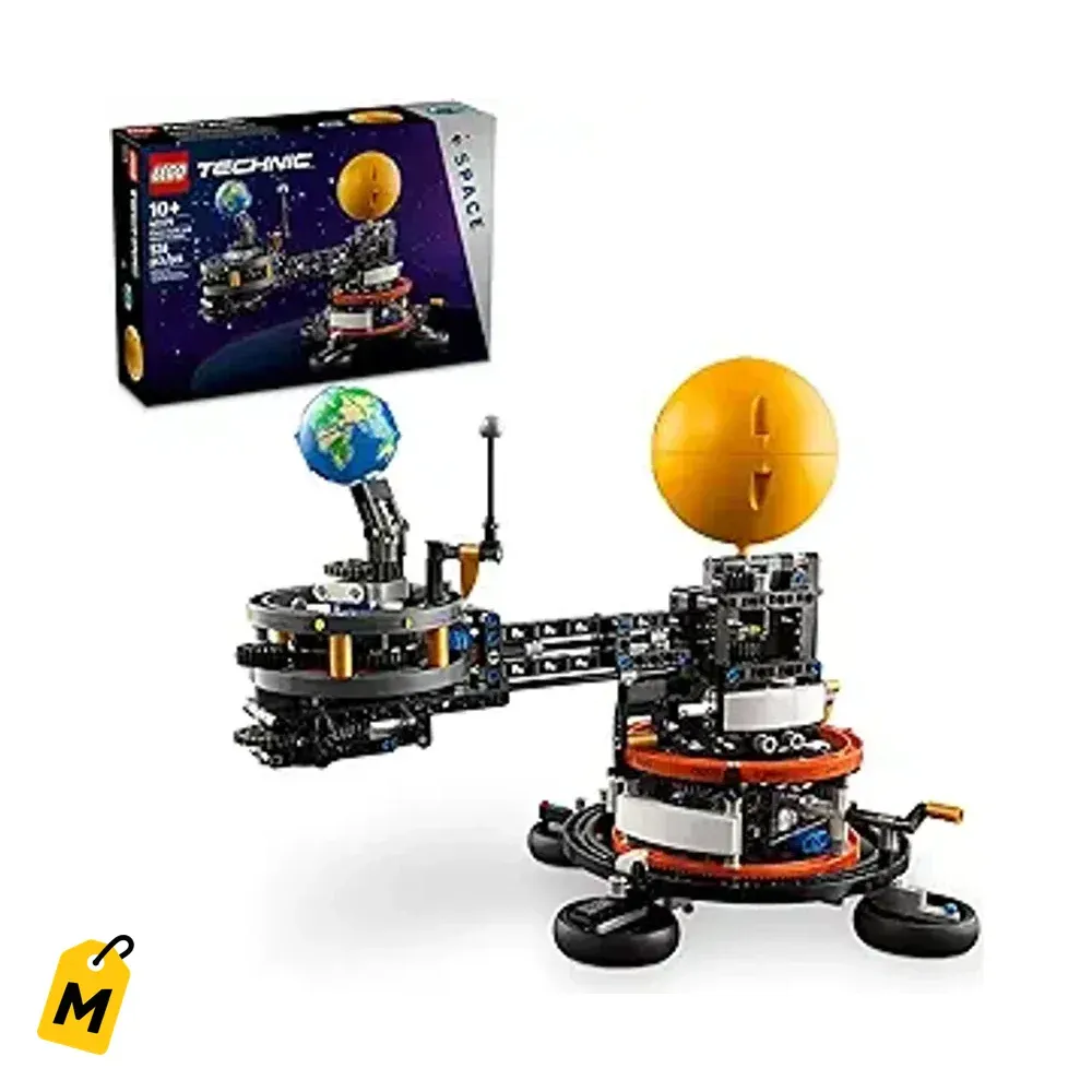 LEGO Technic Tierra y Luna en Orbita - Aprende del Espacio de Forma Brutal