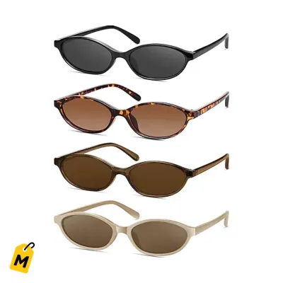 Lentes de Sol Ojo de Gato Retro Mujer Y2K Estilo Fino y Chulo Proteccion UV