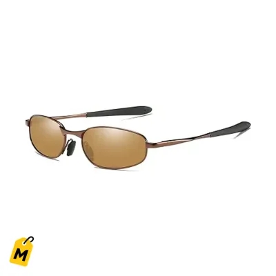 Lentes ZHILE Polarizados UV400 Pequenos Montura Metalica Unisex