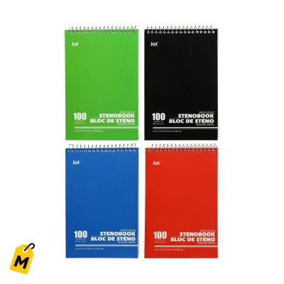 Libretas Jot Espirales 80 Paginas Set de 4 - Pa Que Anotes To Lo Que Sea