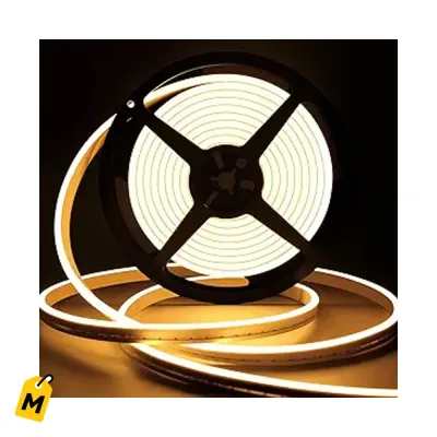 Luces Neon LED Lamomo 12V Blanco Calido Dimeable 5m Impermeable pa tu casa