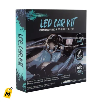 Luz LED Interior Pa Carro - Ponle Estilo y Brillo a tu Nave!