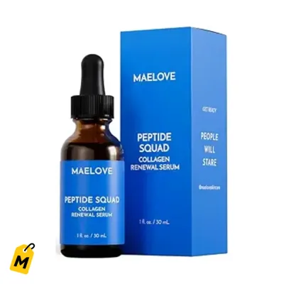 MAELOVE Serum Peptidos: Piel Joven, Firme y Sin Arrugas. Activo!