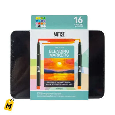 Marcadores Premium Artist Concepts pa Blending 16 Unidades