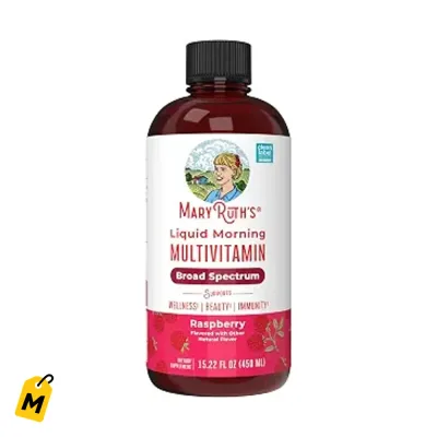 MARYRUTH'S Multivitaminico Liquido Manana para Toda la Familia - 15 Servicios