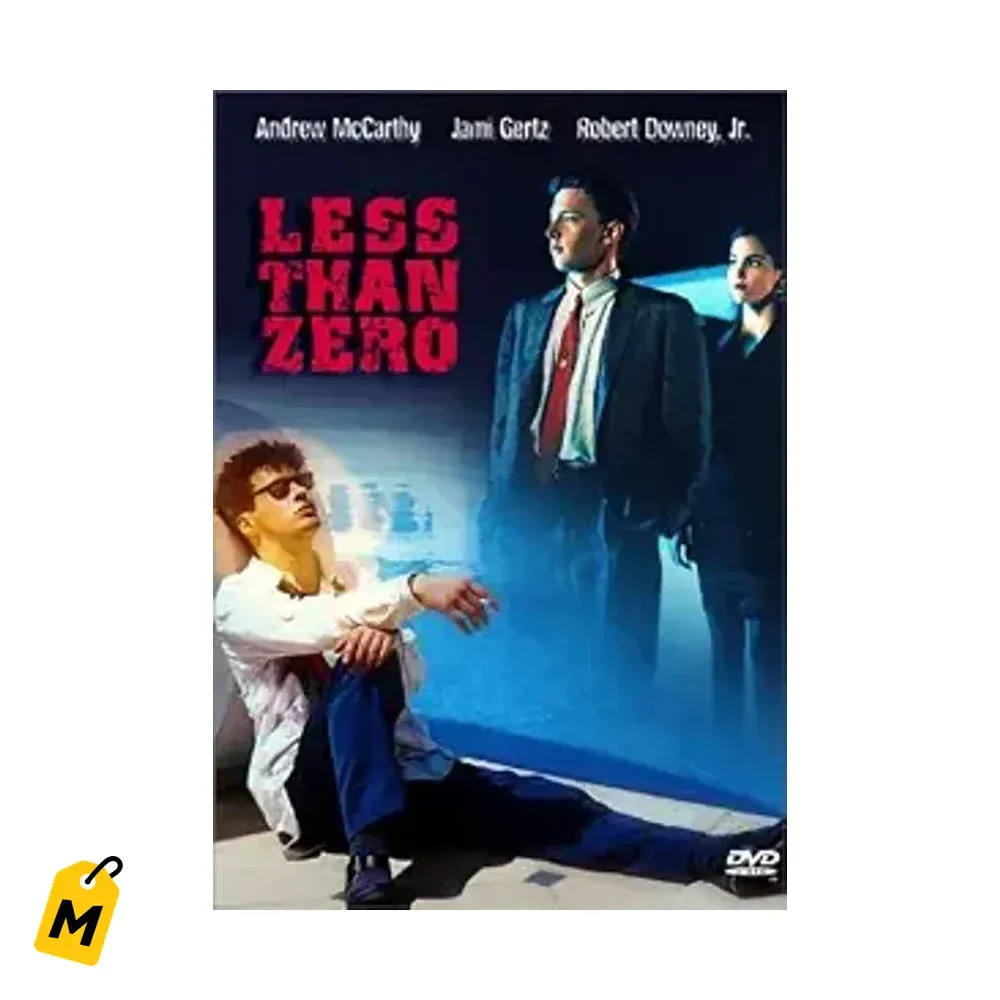 Menos que Cero DVD Pelicula Drama Clasica de los 80s