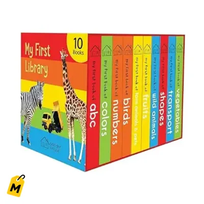 Mi Primera Biblioteca: 10 Libros de Carton Chulisimos para tus Pequenos