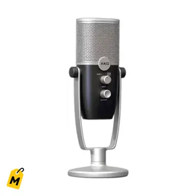 AKG Ara Microfono USB-C Pro Sonido Nitido Pa Podcast Gaming y Live