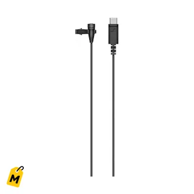 Microfono Sennheiser XS Lav USB-C Negro Pa Videos y Llamadas Nitidas