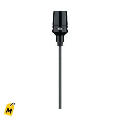 Microfono Shure Lavalier CVL Negro - Condensador Cardioide Manos Libres