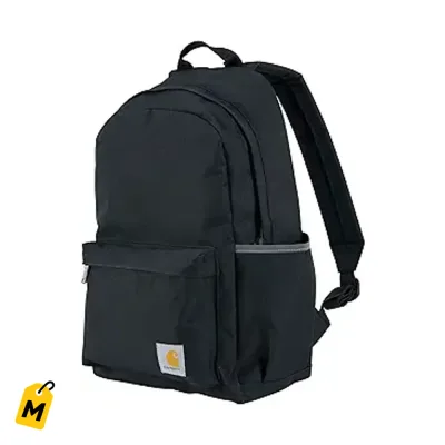 Mochila Carhartt 21L Negra - Pa tu laptop, resistente al agua, dura pila!
