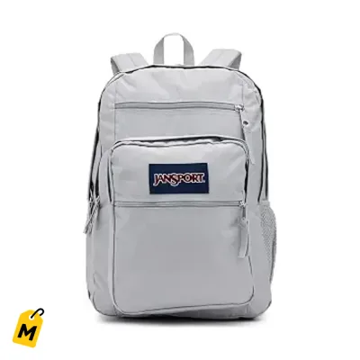 Mochila JanSport Gris Pa Laptop 15 Pulgadas - Comoda y Segura Pa tu Dia a Dia