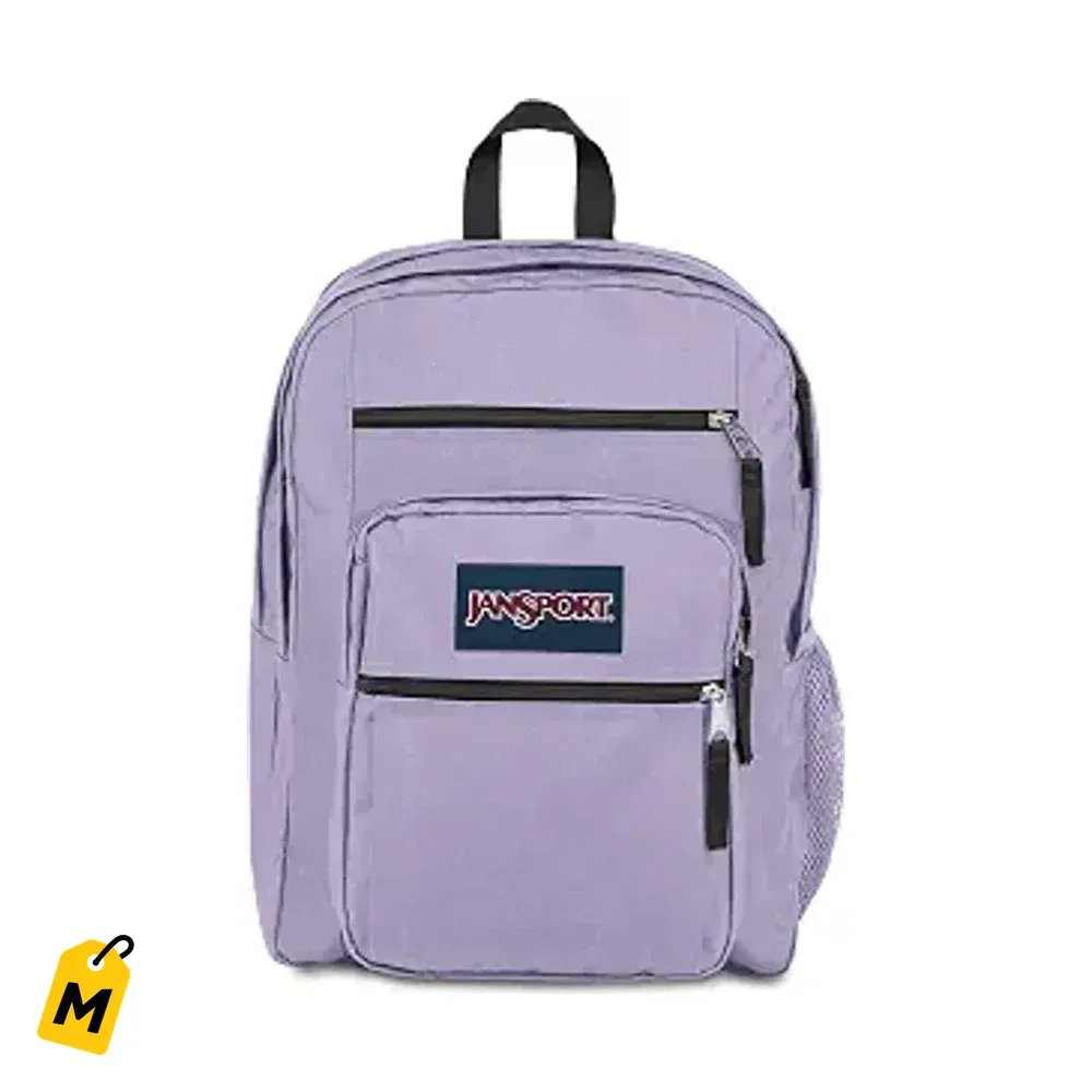 Mochila JanSport para Laptop - 2 Compartimientos, Correas Comodas, Funda 15, Asa - Lila Pa