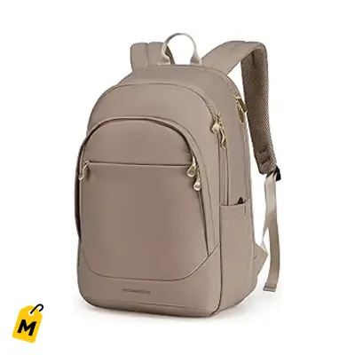 Mochila de Viaje y Trabajo pa Mujeres Bulto Laptop 17.3 Nylon Resistente Agua