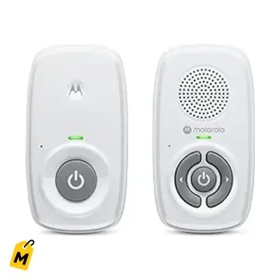Monitor Bebe Motorola AM21 Audio Sin WiFi Alcance Largo Deteccion Llanto