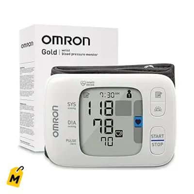 OMRON Gold Monitor de Presion de Muneca Inalambrico Pa Uso en Casa - #1 Recomendado