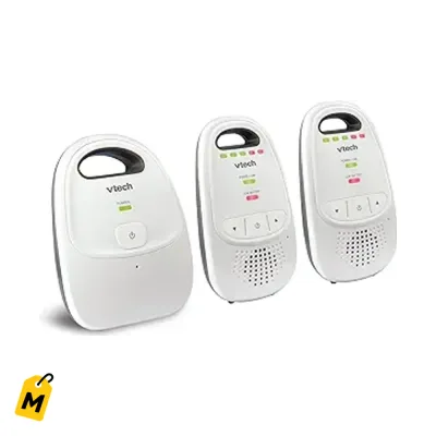 Monitor VTech pa tu Bebe: Rango Largo, Bateria Recargable y Sonido Nitido