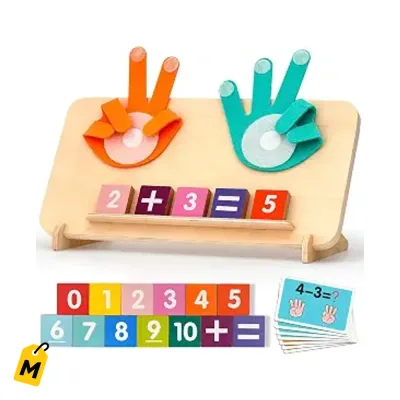 MOTREE Juguete de Matematicas pa Ninos 2-4 Anos - Aprende Jugando