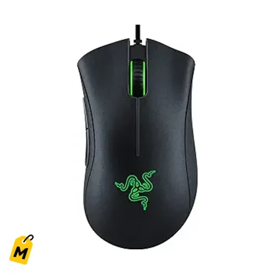 Raton Gaming Razer DeathAdder Essential Ergonomico Negro para Pro Gamers