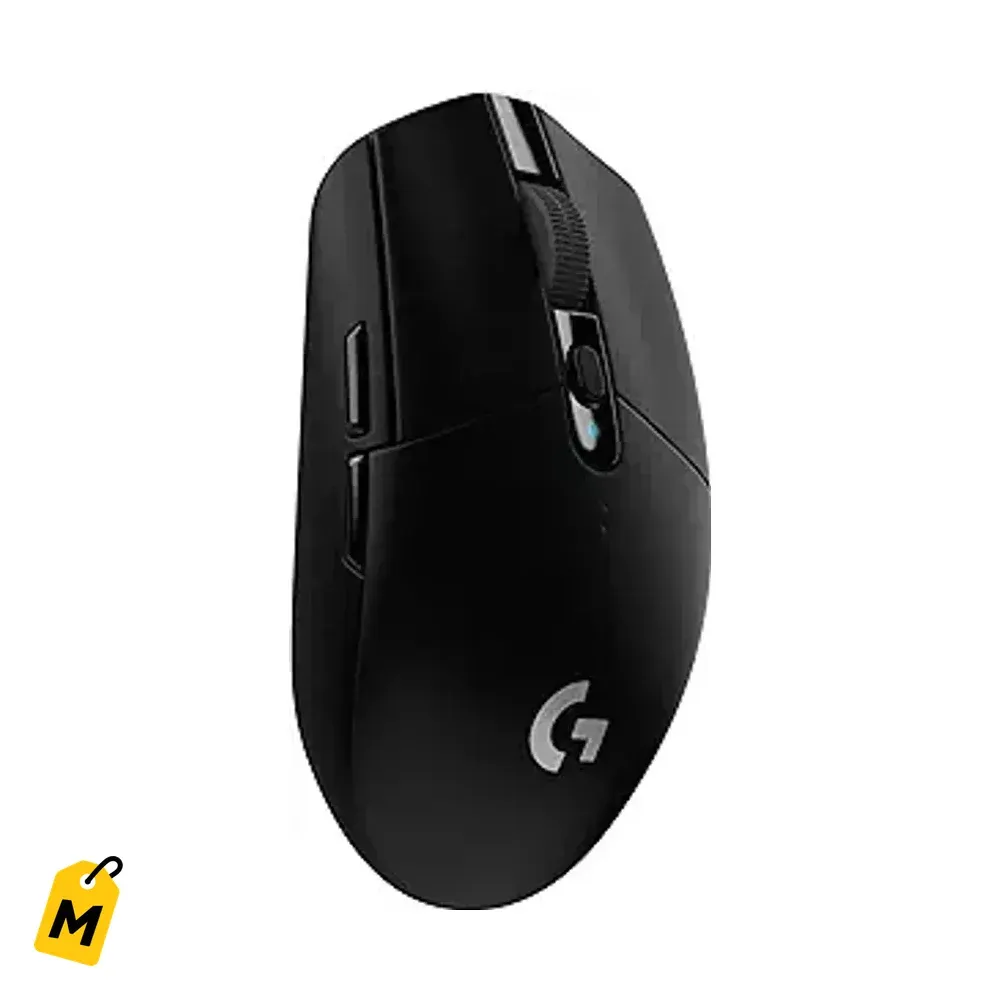 Mouse Gaming Logitech G305 Lightspeed Inalambrico Negro - HERO, 12000 DPI