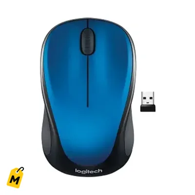 Mouse Inalambrico Logitech M317 Azul - Comodo, preciso y con bateria que dura