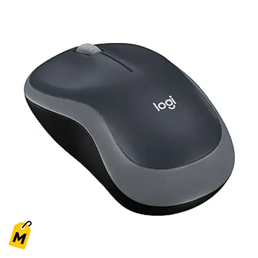Mouse Logitech M185 Inalambrico - Comodo, Duradero y Facil de Usar pa tu PC o Mac