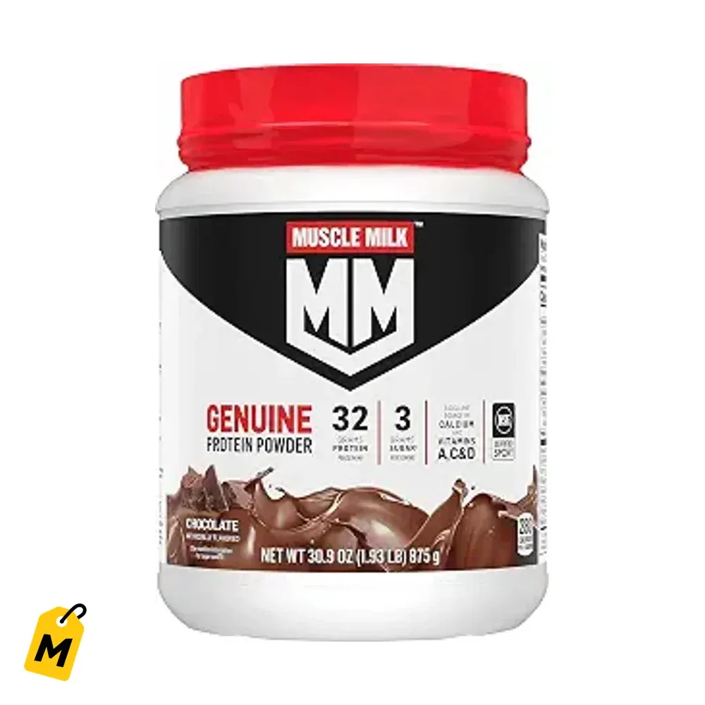 Muscle Milk Proteina Chocolate 32g Energia y Musculos NSF Certified Pa Atletas