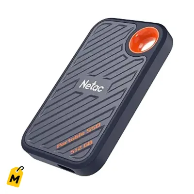 Netac SSD Portatil 512GB Jevi Rapido 2000MB/s USB 3.2 Pa to laos