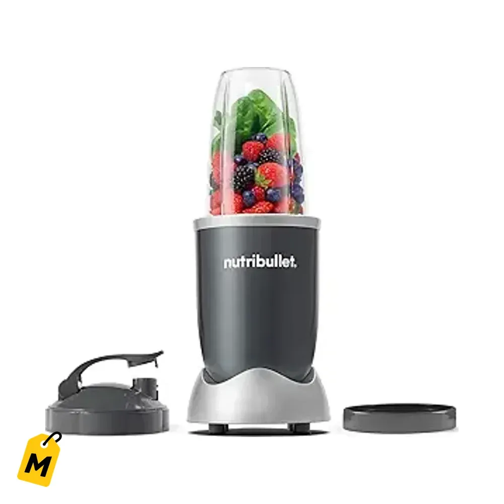 Nutribullet Licuadora Personal 600W Gris Oscuro Batidos y Smoothies al Toque