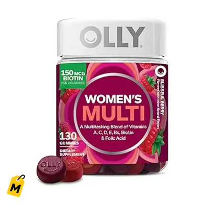 OLLY Gomitas Multi Mujer: Energia y Salud con Vitaminas Esenciales