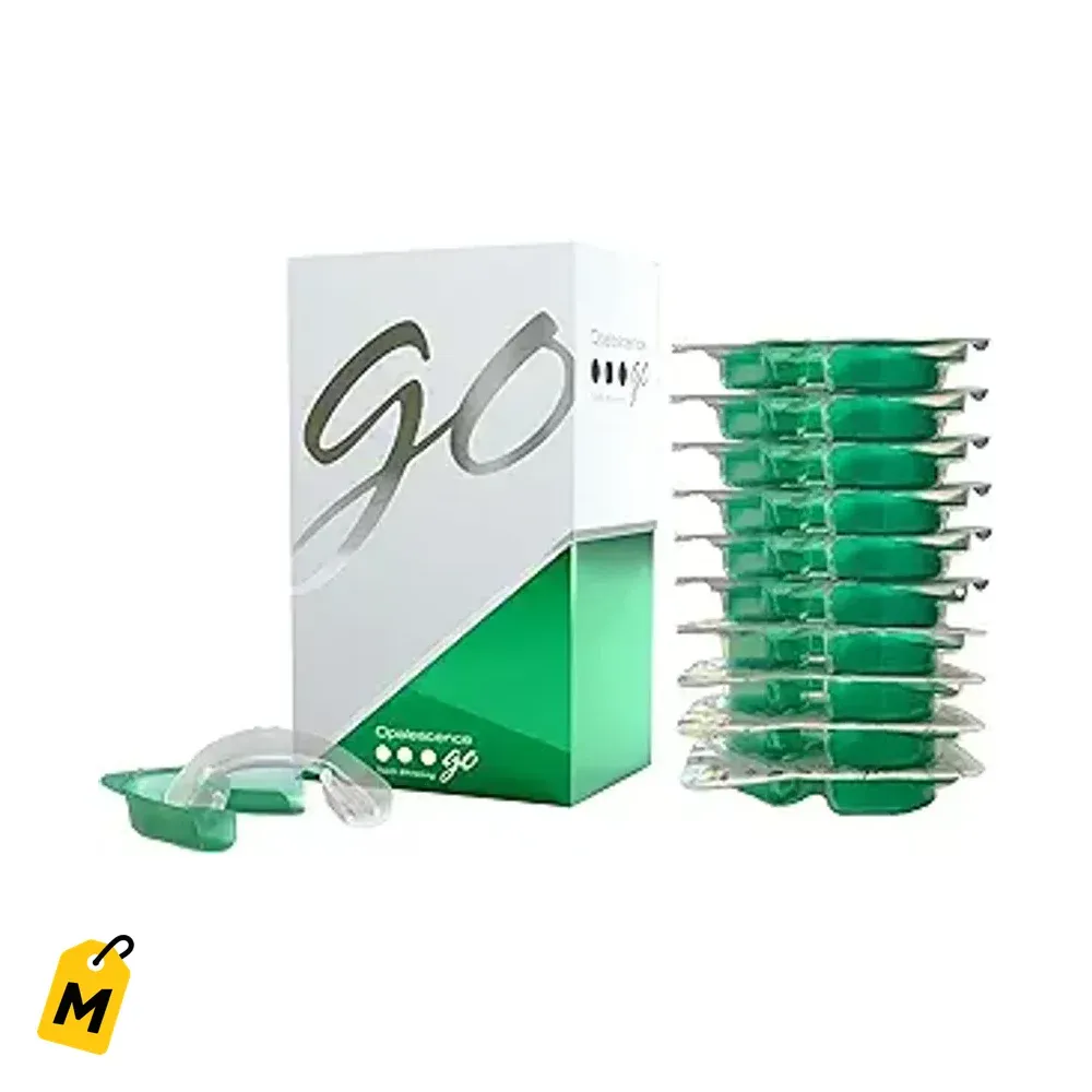 Opalescence Go 15% - Blanqueador Dental Facil y Rapido - 10 Tratamientos
