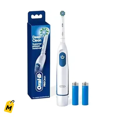 Oral-B Pro 100 3D White: Cepillo a Bateria pa una sonrisa mas blanca