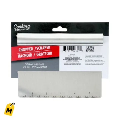 Picador Raspador Acero Inoxidable Cooking Concepts - Pa tu Cocina