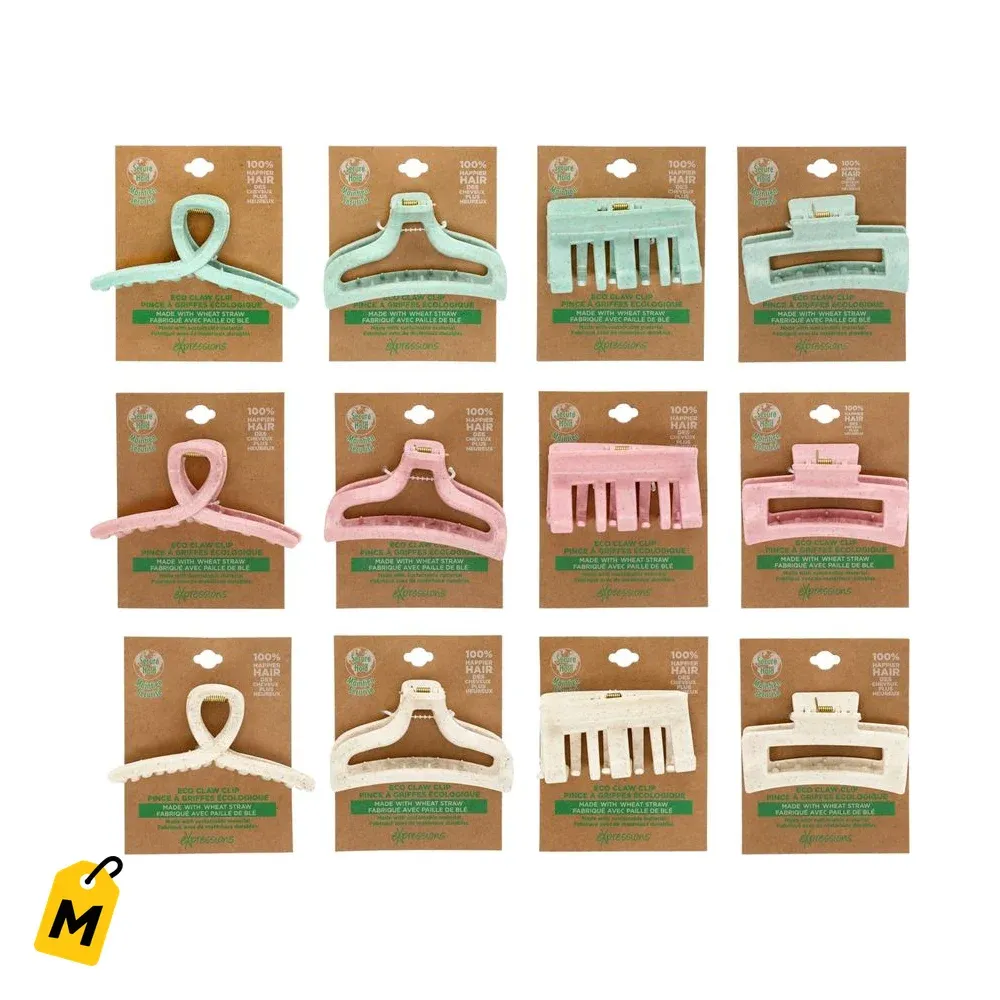 Pinza Pa Pelo Ecologica Expressions - Disenos y Colores Variados