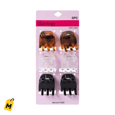 Pinzas para el Pelo de Moda Set de 6