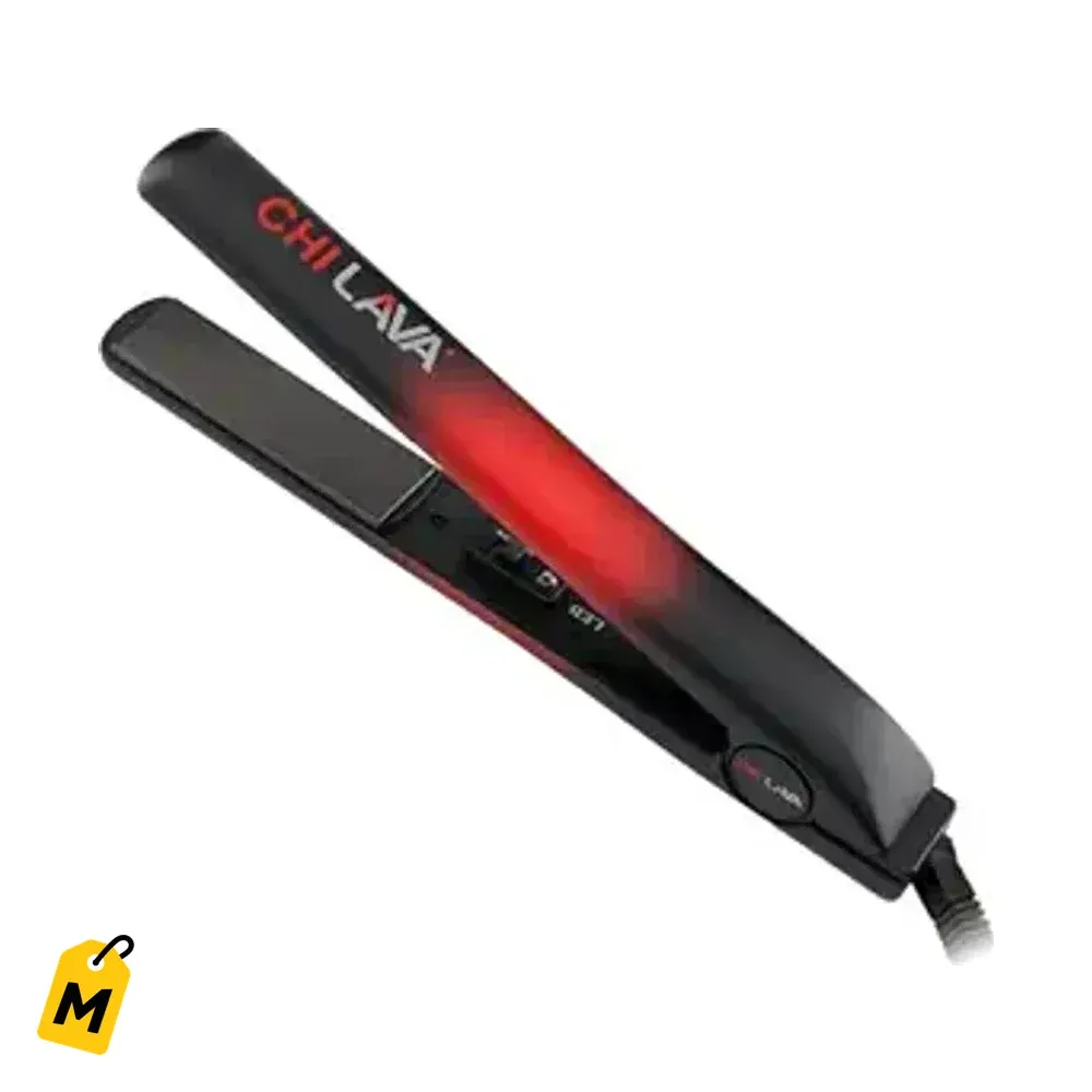 Plancha CHI Lava Ceramica 1 pulgada - Lacio suave y brillante pa to tipo de pelo