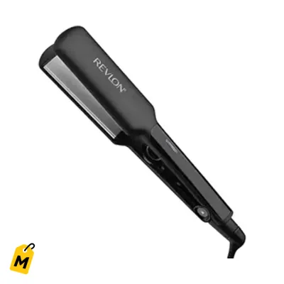 Plancha REVLON 2 pulg ceramica - Liso perfecto rapido, cuida tu pelo, pa llevar