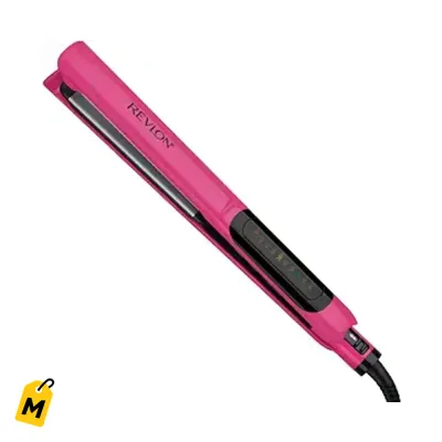 Plancha Revlon Ceramica Brillante 1 pulgada. Lacio perfecto o ondas sin frizz.