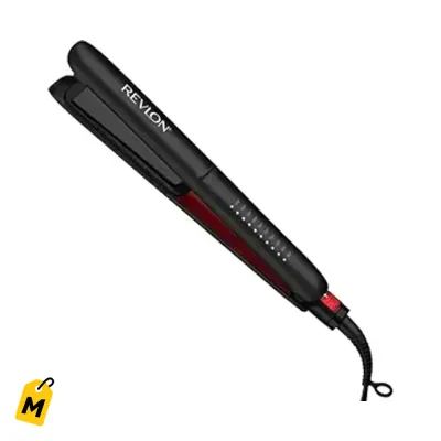 Plancha Revlon Smoothstay 1 Pulgada Aceite Coco Brillo Suavidad Liso Sin Frizz