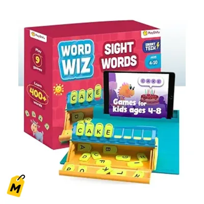 PlayShifu Plugo Letters Kit AR Aprende a Leer Escribir y Gramatica Ninos 4-10