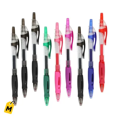 Plumas Zebra Retractiles Tinta Gel 0.7mm, Colores Surtidos, Pack de 3