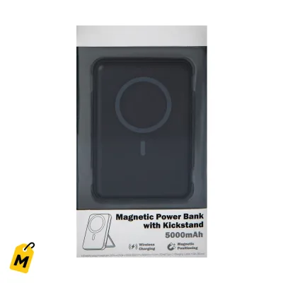 Power Bank Magnetico Ijoy 5000mAh con Pata de Apoyo Integrada